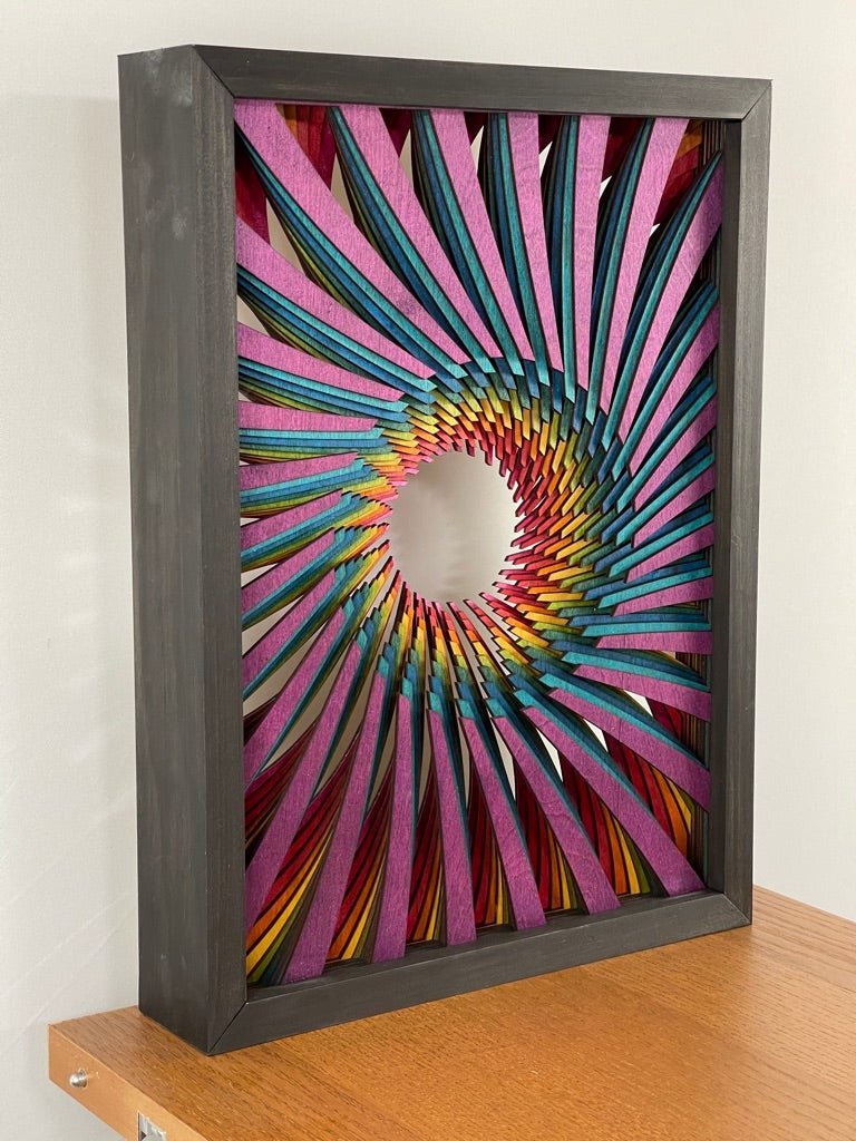 Rainbow Vortex - Shawn Kemp Art